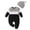 Grey, variant on larppty Newborn Baby Boy Clothes Fall Winter Cute Infant Outfits Long Sleeve Romper Hat Bodysuit Jumpsuits
