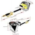 thumbnail image 2 of Air Stucco Cement Texture Hopper Sprayer Plaster Wall Plastering Tool House Paint 4 Jets 1PCS, 2 of 5