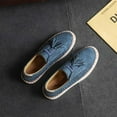 thumbnail image 5 of LOVZFMLL Women's Sneakers Slip On Fashion Tennis Shoes Breathable Knit Loafers Casual Summer Shoes Comfortable Flats Blue 4.5, 5 of 8