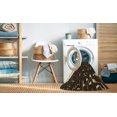 thumbnail image 2 of Ahgly Company Machine Washable Indoor Round Transitional Camel Brown Area Rugs, 5' Round, 2 of 7