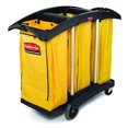 thumbnail image 3 of Carro de Limpieza Rubbermaid Triple Capacidad, 22" Ancho, Aluminio/Plástico, Negro, 3 of 4