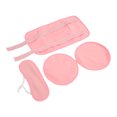 thumbnail image 1 of Kit de paquete de aceite de ricino 2 almohadillas ajustables para el pecho envoltura suave impermeable para la cintura del cuello con aceite de ricino para el estreñimiento, 1 of 8