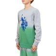 thumbnail image 4 of U.S. Polo Assn. Boys Dip Dye Crewneck Sweatshirt, Sizes 4-18, 4 of 4