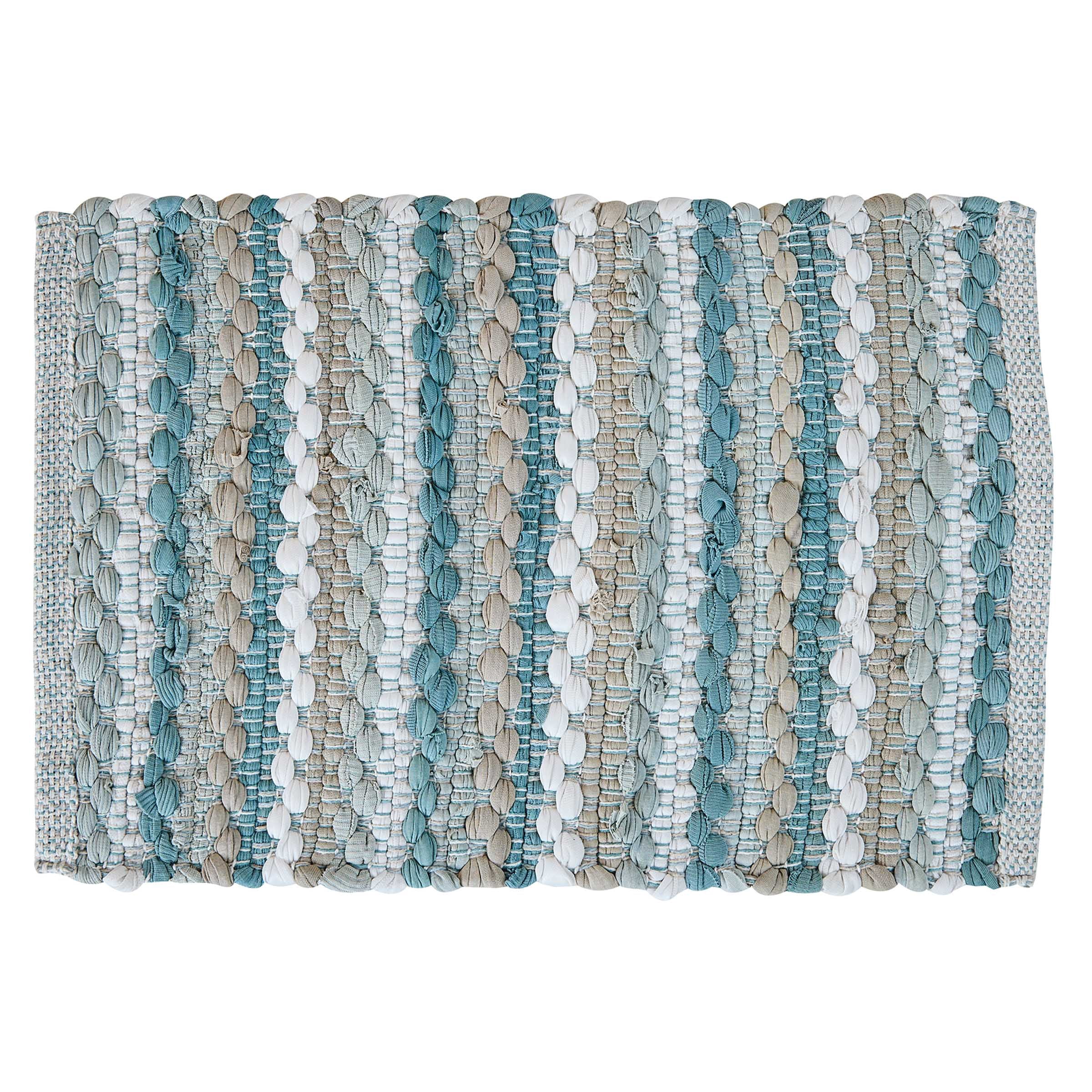 Split P Coastal Blue Chindi Placemat Set of 4
