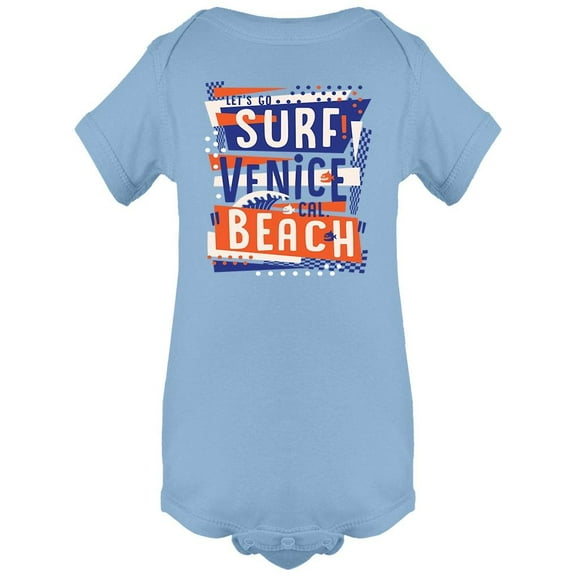 Let's Go Surf! Venice Beach Bodysuit Infant -Image by Shutterstock, 6 Months
