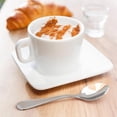 thumbnail image 2 of Teskedar, Set om 12 Rostfria Teskedar, Kaffe Te Dessert Bestick Bestick - 14cm / 5,5 tum (Silver), 2 of 5