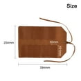 thumbnail image 6 of Classic Leather Tool Roll Bag for Compact and Organized Hardware Storage, 6 of 12