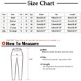 thumbnail image 3 of up to 60% off Gifts Usmixi on Sale Pants for Women Womens Solid Pants Casual Elastic Waist Lightweight Fake Denim Long Pants Loose Straight Leg Ladies Leisure Trousers with Pockets, 3 of 7