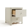 thumbnail image 5 of Art of Nursery by Storkcraft Casablanca 2 Drawer Children's Nightstand, Frosted Oat, 5 of 12