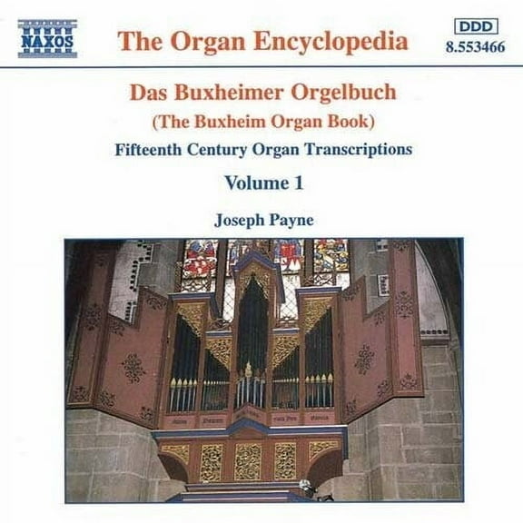 Orgelbuch / Payne - 15th Century Organ Transcriptions - Music & Performance - CD