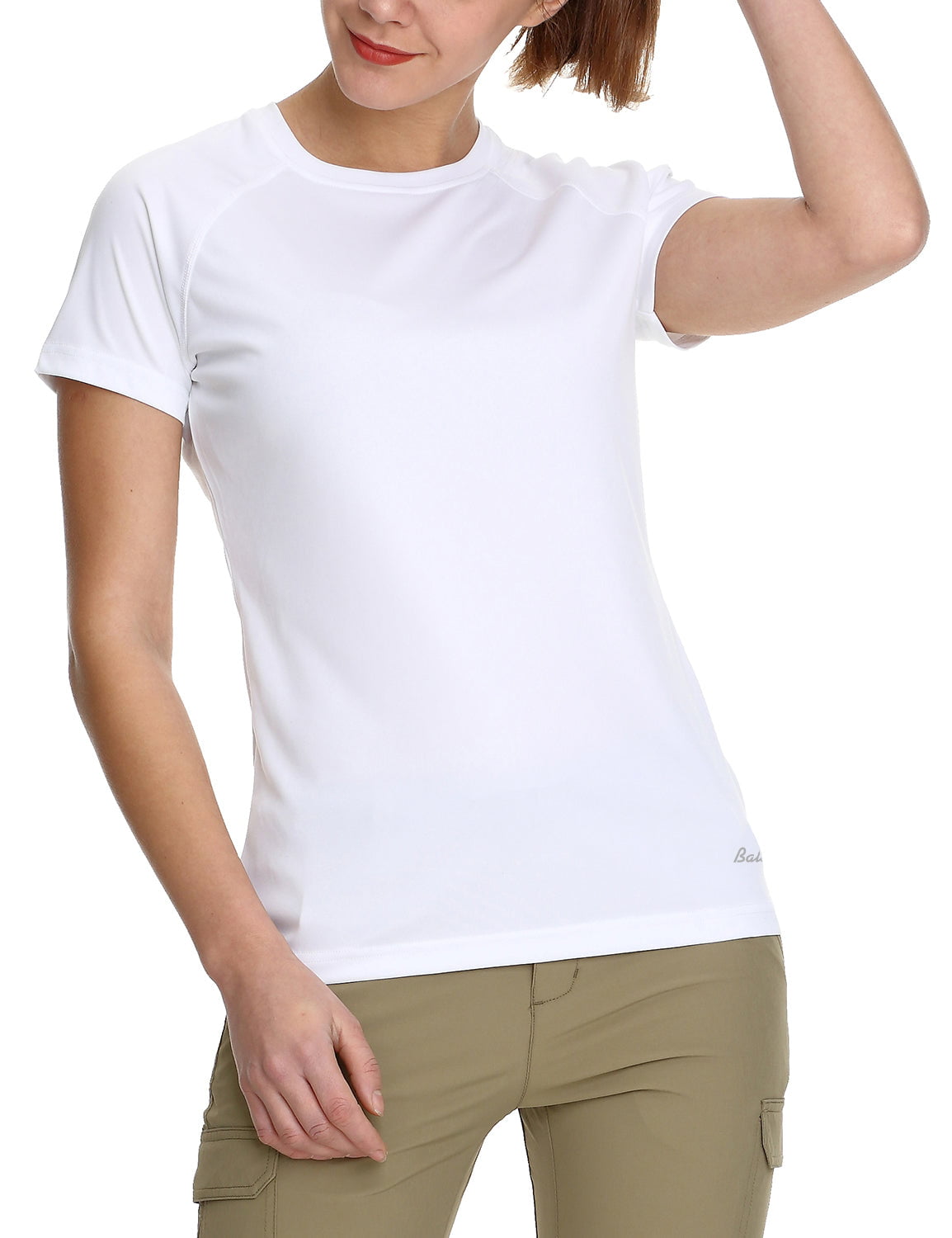 UV Sun Protection T-Shirt Outdoor Performance Quick Dry Sunshirts BALEAF Women's Short Sleeve Shirts UPF 50 