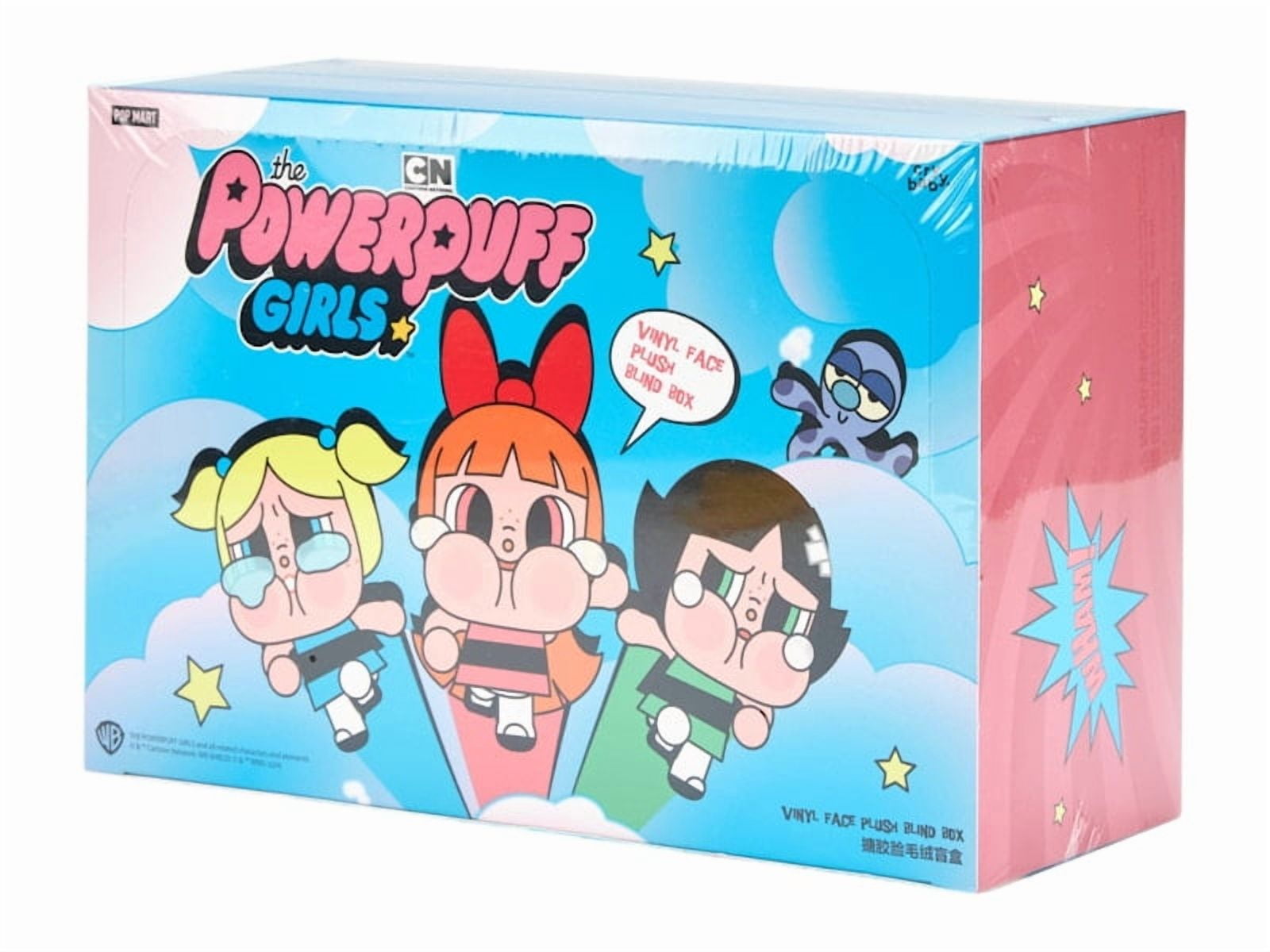 Pop Mart CryBaby x Powerpuff Girls Series Vinyl Face Plush Sealed Case (6 Blind Boxes), from StockX