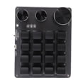 thumbnail image 1 of Programmable Macro Keypad, Portable 16 Key Keyboard Red Switch with 3 Modes, 3 Knobs for Office Game Music, 1 of 7