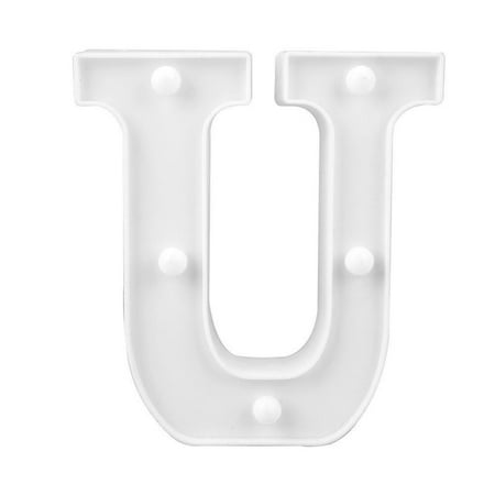 

3D Led Light Wall Night Lamp Marquee Sign Light Indoor For Wedding Birthday U