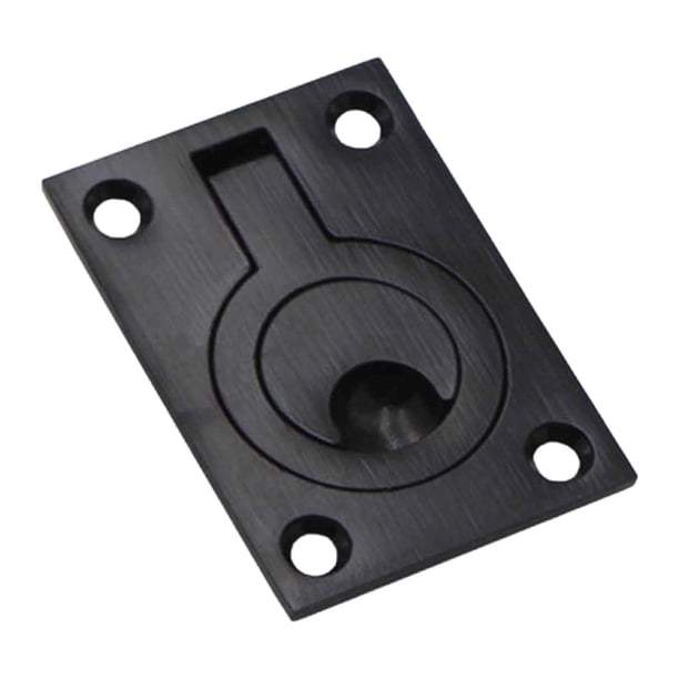 Tirador de puerta empotrado para barco, tirador de muebles, tornillos, herrajes, pestillo marino para 44 cm x 62 cm