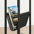 thumbnail image 6 of Narrow Side Table, Slim Thin End Table with Storage Holder, Magazine Table Rectangular Nightstand, 6 of 9