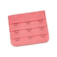thumbnail image 1 of fastboy Extension Strap Bra Extender Buckle 3 Hook Women Accessories Practical Elastic Multicolor Clips Tight 3 Rows Underwear peach pink, 1 of 6