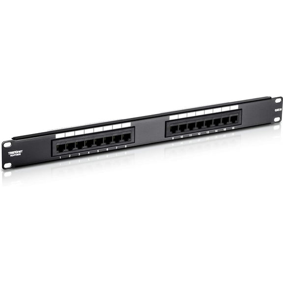 TRENDnet TC-P16C6 Cat6 16-port Unshielded Patch Panel