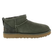 Ugg Classic Ultra Mini Women's Suede Wool Lined Ankle Boots