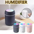 thumbnail image 2 of Humidifiers for Bedroom Portable Mini Humidifier with Lights,Portable Humidifier 300ml Cool Mist Humidifier with Night Light, 2 of 4