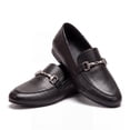 thumbnail image 4 of Rexoro Women's Loafers Flats Leather Backless Slip On Office Casual Shoes, 4 of 6