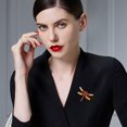 thumbnail image 2 of GHSDFBB Enamel Dragonfly Brooch Insect Animal Dragonfly Pins for Women, 2 of 6