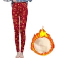 thumbnail image 4 of Puntoco Mujeres Impresión Caliente Apretado Grueso Felpa Lana Cintura Pantalones Largos Pantalones Leggings Puntoco Puntoco-4531, 4 of 5
