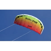 Prism Synapse 170 Foil Kite Bundle with Rainbow 75ft Tube Tail Accessory plus WBK Decals & Key Fob