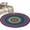 Blue, variant on Round Rugs 3Ft, Colorful Circle Round Area Rug Washable Indoor Throw Carpet, Stripes Farmhouse Modern Rainbow Small Non Slip Circle Rug for Bedroom Living Room Home Decor Aesthetic