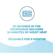 OPTASE Moist Heat Mask - Reusable and designed to give you effective relief from dry eye and other related eye conditions.