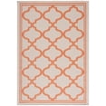 thumbnail image 2 of SAFAVIEH Machine Washable Rug Indoor/Outdoor Bermuda Collection - Bermuda Tamaya Geometric Machine Washable Indoor/Outdoor Area Rug, Ivory/Rust, 8' x 10', 2 of 10