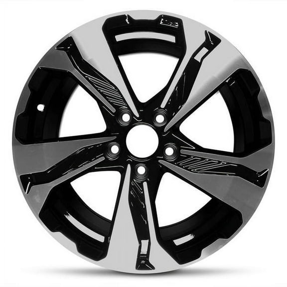 17 Inch Aluminum Wheel Rim for 2017-2019 Honda CR-V 17x7.5 inch 5 Lug Black