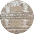 thumbnail image 1 of Ahgly Company Indoor Round Mid-Century Modern Rose Purple Oriental Area Rugs, 5' Round, 1 of 6