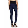 thumbnail image 5 of Women’s Maternity Skinny Jean Stretch Denim Pants with Full Panel Over Belly Waistband Slim Fit Light Ripped Dark Blue, 5 of 5