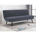 thumbnail image 2 of 150-185cm Stretch Armless Sofa Cover Sofa Bed Cover Elastic Slipcover - Grey, 2 of 3