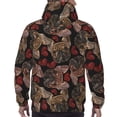 thumbnail image 7 of Salouo Hearts and French Bulldog Pattern Men's Fall Hoodie Sweatshirt,Sport Hoodie with Pockets for Men Pullover Casual Hooded Sweatshirt-X-Large, 7 of 7