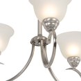 thumbnail image 4 of Yosemite 93433-3SN Ribbon Falls Three Light Chandelier, Satin Nickel, 4 of 5