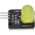 thumbnail image 2 of HUGFEGWE 10Pcs 10mm 3. 3V-5V LED Module Light Board Chip Bulb for Home DecorationPerfect for Creating Ambient Lighting LED Segment Displays (MRB050C Yellow) U2537-7176, 2 of 9