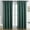 Green, variant on Dark Grey Blackout Patio Sliding Door Curtains 63 inch Length, Grommet Room Divider Thermal Insulated Curtain Drapes for French Door/Living Room (Dark Grey, W52 x L63, 2 Panels)