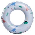 thumbnail image 1 of Thickened Children‘s Danish Retro Striped Swimming Ring Olive Inflatable Baby‘s Underarm Ring  Floating Ring, 1 of 7