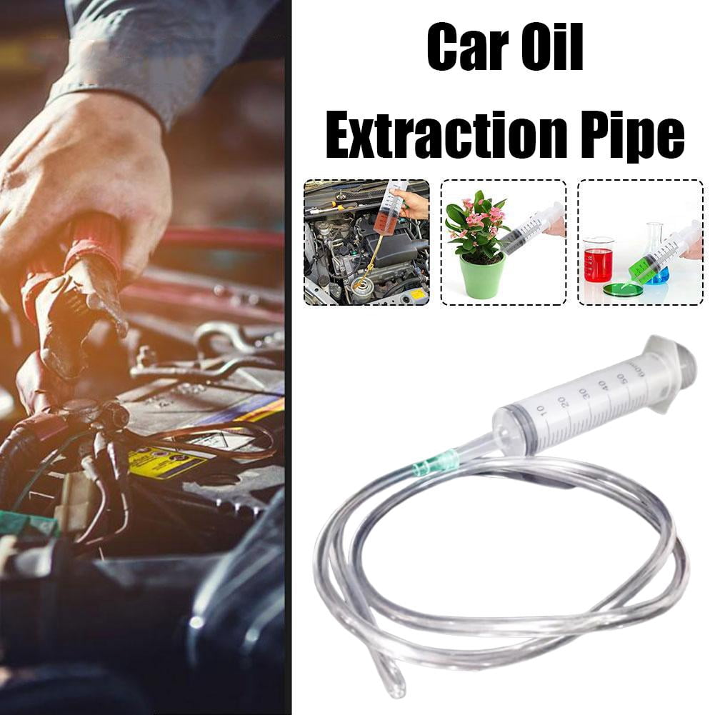 80ml Plastic Syringe with Tubing, Indutrial Syringes Handy Long Hose Fluid Suction Injector