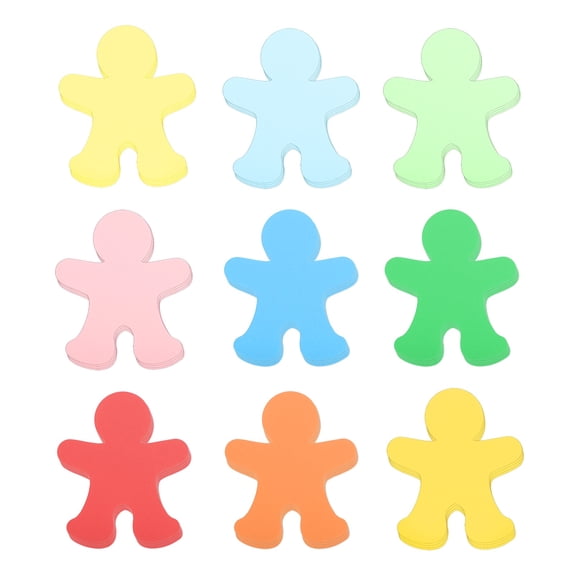 36 Pcs Colorful People Paper Cutouts, Bulletin Board Cutouts Decor