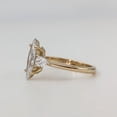 thumbnail image 5 of SOLITAIRE JEWELS 1.80Ct Marquise Moissanite Engagement Ring With Side Pear Moissanite 18K Yellow Gold, 5 of 9