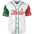 thumbnail image 2 of Mostprints Custom Mexico Baseball Jerseys Mexican Eagle & Flag Shirt for Teams, Mexico Shirts for Men & Women Size S-5XL (S), 2 of 4