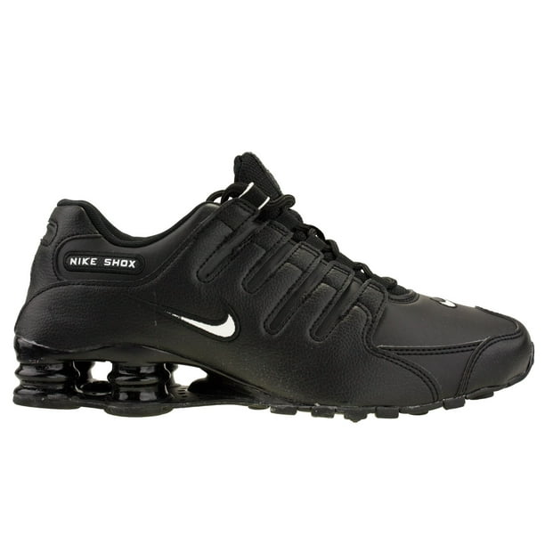Nike - Nike Mens Shox NZ EU Running Shoes Black/White 501524-091 Size ...