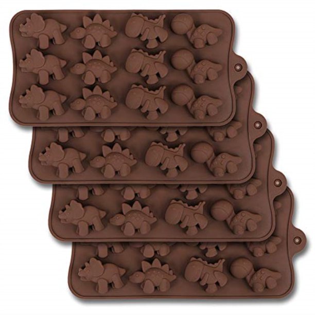 dinosaur fossil chocolate molds