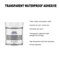 thumbnail image 3 of Invisible Waterproof Agent,New Waterproof Insulating Sealant,Transparent Waterproof Coating,Transparent Repairing Leak Waterproof Adhesive,Clear Super Strong Adhesive Seal Waterproof Coating(300g), 3 of 4