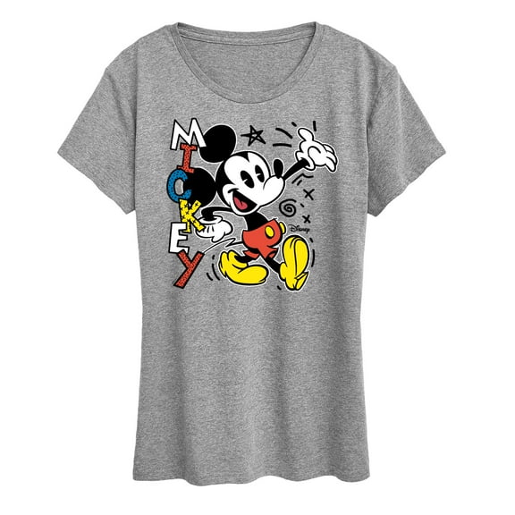 Disney - Mickey Pop - Women's Short Sleeve Graphic T-Shirt