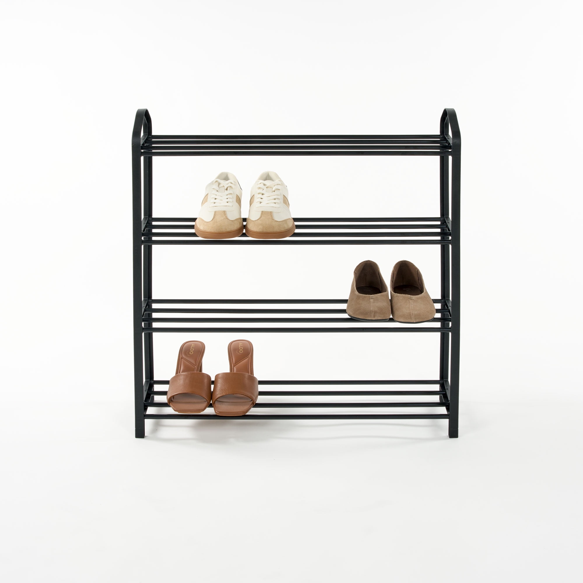 Mainstays Tier Shoe Rack, Black