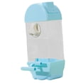 thumbnail image 4 of Comedero automático para pájaros, resistente y antisalpicaduras, para loros y agapornis. Azul, 4 of 9